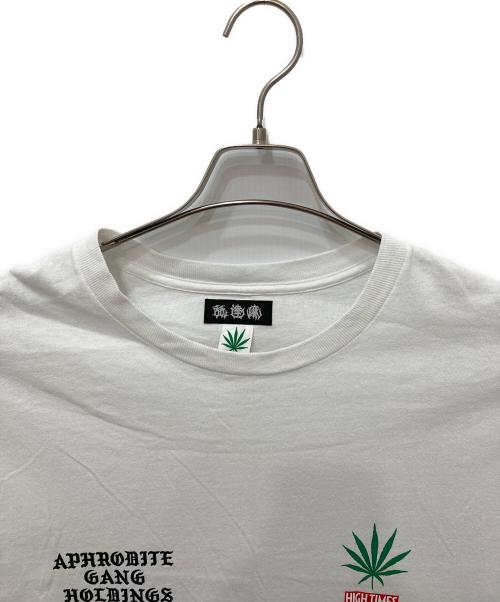 WACKO MARIA（ワコマリア）WACKO MARIA (ワコマリア) 舐達麻 (ナメダルマ) HIGH TIMES (ハイ タイムズ) プリントTシャツ ホワイト サイズ:XLの古着・服飾アイテム
