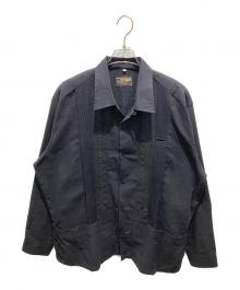 ESTRELLASTANDARD（エストレアスタンダード）の古着「ロングスリーブキューバーシャツ」｜ブラック