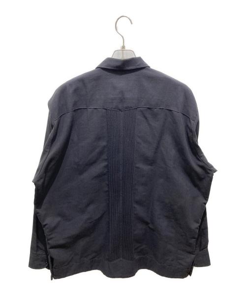 ESTRELLASTANDARD（エストレアスタンダード）ESTRELLASTANDARD (エストレアスタンダード) ロングスリーブキューバーシャツ ブラック サイズ:46の古着・服飾アイテム