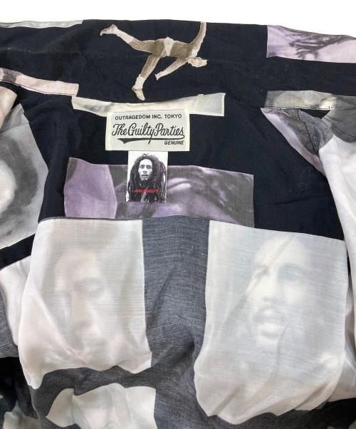 WACKO MARIA（ワコマリア）WACKO MARIA (ワコマリア) BOB MARLEY S/S HAWAIIAN SHIRT ブラック サイズ:XLの古着・服飾アイテム