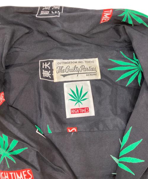 WACKO MARIA（ワコマリア）WACKO MARIA (ワコマリア) HIGH TIMES (ハイ タイムズ) 半袖シャツ ブラック サイズ:XLの古着・服飾アイテム