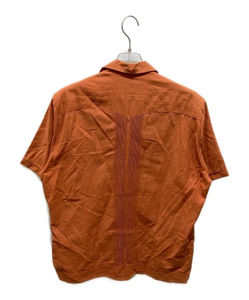 ESTRELLASTANDARD（エストレアスタンダード）ESTRELLASTANDARD (エストレアスタンダード) キューバシャツ オレンジ サイズ:44の古着・服飾アイテム
