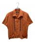 ESTRELLASTANDARD（エストレアスタンダード）の古着「キューバシャツ」｜オレンジ