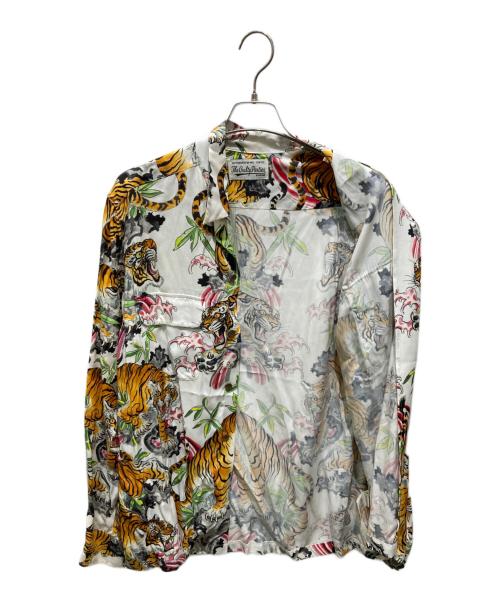 WACKO MARIA（ワコマリア）WACKO MARIA (ワコマリア) TIM LEHI HAWAIIAN SHIRT L/S ホワイト サイズ:Lの古着・服飾アイテム