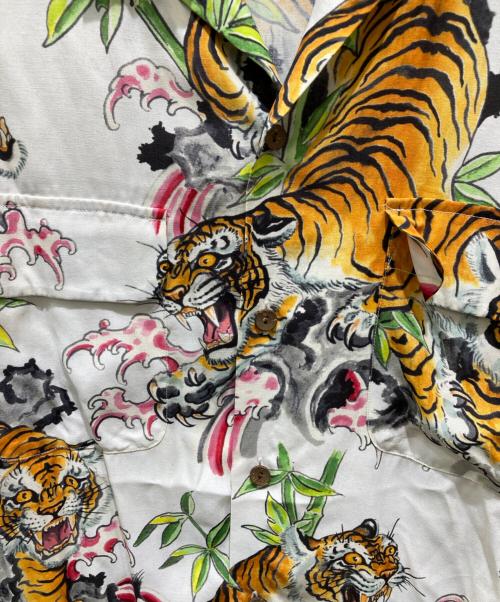 WACKO MARIA（ワコマリア）WACKO MARIA (ワコマリア) TIM LEHI HAWAIIAN SHIRT L/S ホワイト サイズ:Lの古着・服飾アイテム