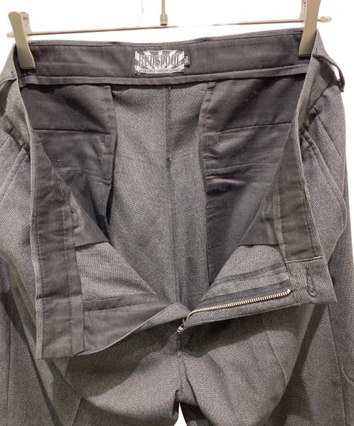 BUDSPOOL（バッズプール）BUDSPOOL (バッズプール) スラックス グレー サイズ:XLの古着・服飾アイテム