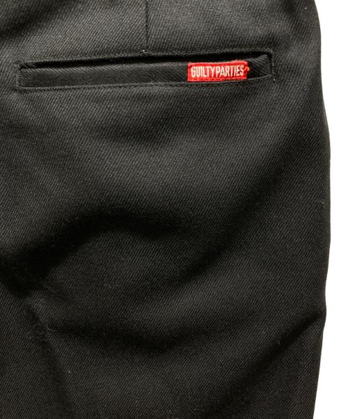 WACKO MARIA（ワコマリア）WACKO MARIA (ワコマリア) ウールパンツ ブラック サイズ:Lの古着・服飾アイテム