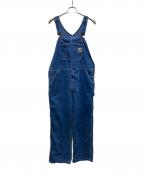 CarHarttカーハート）の古着「オールインワン」｜ブルー