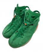 NIKEナイキ）の古着「AIR JORDAN6　ミッドカットスニーカー」｜グリーン