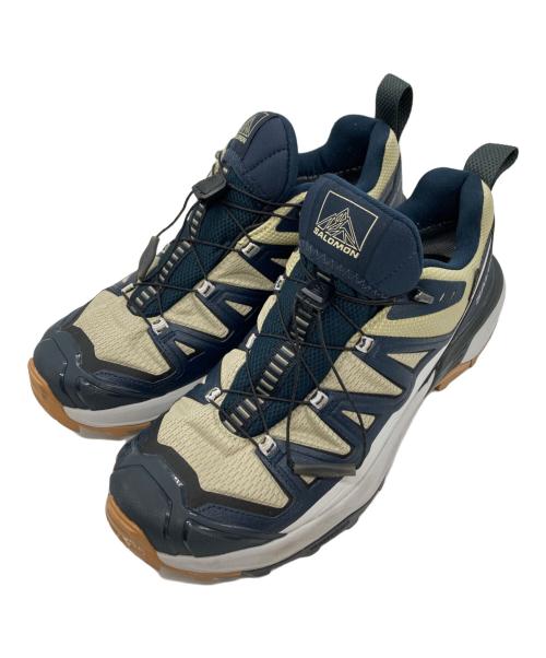 SALOMON（サロモン）SALOMON (サロモン) X ULTRA 360 EDGE GORE-TEX ブルー×カーキ サイズ:27の古着・服飾アイテム