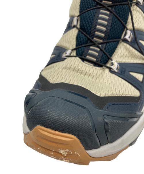 SALOMON（サロモン）SALOMON (サロモン) X ULTRA 360 EDGE GORE-TEX ブルー×カーキ サイズ:27の古着・服飾アイテム