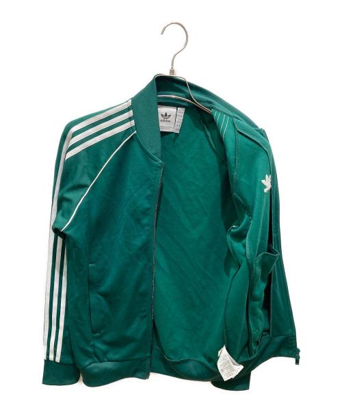 adidas（アディダス）adidas (アディダス) SSTトラックジャケット グリーン サイズ:Lの古着・服飾アイテム
