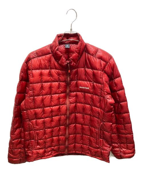 mont-bell（モンベル）mont-bell (モンベル) プラズマ1000 ダウンジャケット レッド サイズ:XLの古着・服飾アイテム