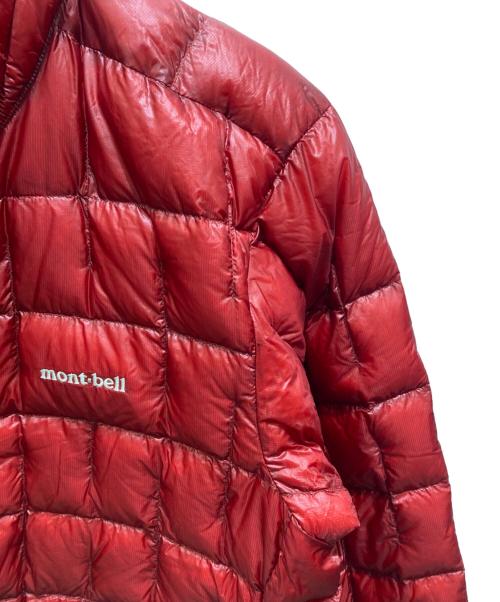 mont-bell（モンベル）mont-bell (モンベル) プラズマ1000 ダウンジャケット レッド サイズ:XLの古着・服飾アイテム