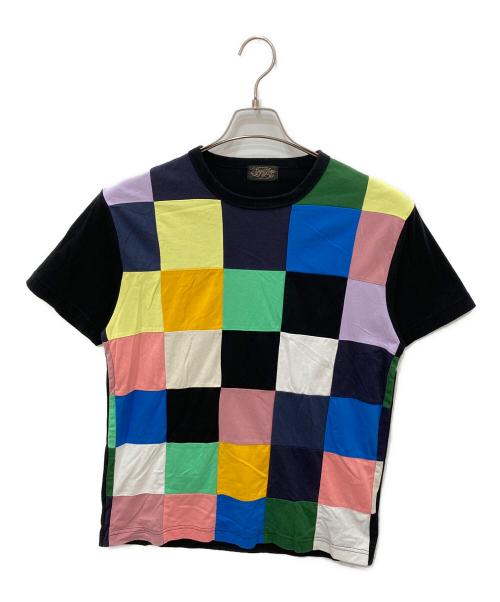 SUGAR CANE（シュガーケーン）SUGAR CANE (シュガーケーン) PATCH WORK T-SHIRT マルチカラー サイズ:Ｍの古着・服飾アイテム