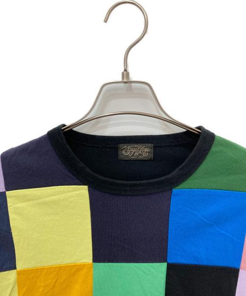 SUGAR CANE（シュガーケーン）SUGAR CANE (シュガーケーン) PATCH WORK T-SHIRT マルチカラー サイズ:Ｍの古着・服飾アイテム