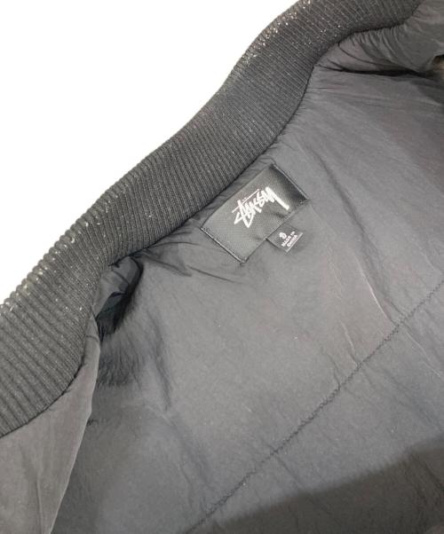 stussy（ステューシー）stussy (ステューシー) WASHED CANVAS PRIMALOFT VEST インディゴ サイズ:Sの古着・服飾アイテム