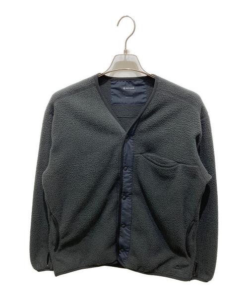 Snow peak（スノーピーク）Snow peak (スノーピーク) BEAUTY&YOUTH (ビューティーアンドユース) FLEECE CARDIGAN ブラック サイズ:Sの古着・服飾アイテム