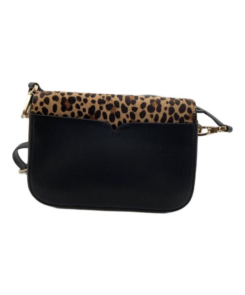 Kate Spade（ケイトスペード）Kate Spade (ケイトスペード) レオパード柄ショルダーバッグ ブラウンの古着・服飾アイテム