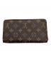 LOUIS VUITTON (ルイ ヴィトン) ジッピー・ウォレット/長財布 ブラウン：32000円