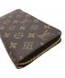 中古・古着 LOUIS VUITTON (ルイ ヴィトン) ジッピー・ウォレット/長財布 ブラウン：32000円