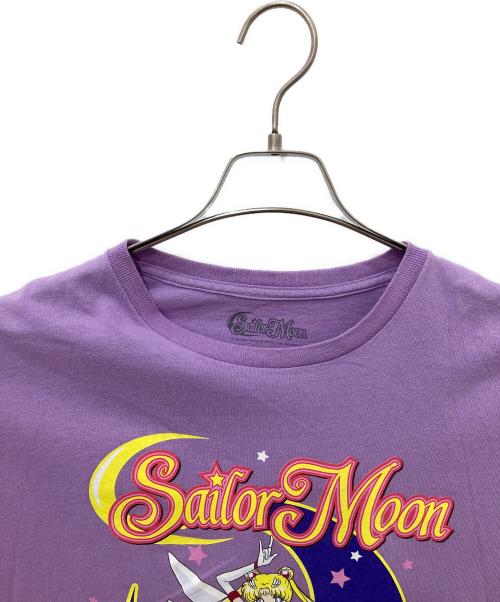 SAILOR MOON（セーラームーン）SAILOR MOON (セーラームーン) プリントTシャツ パープル サイズ:XLの古着・服飾アイテム