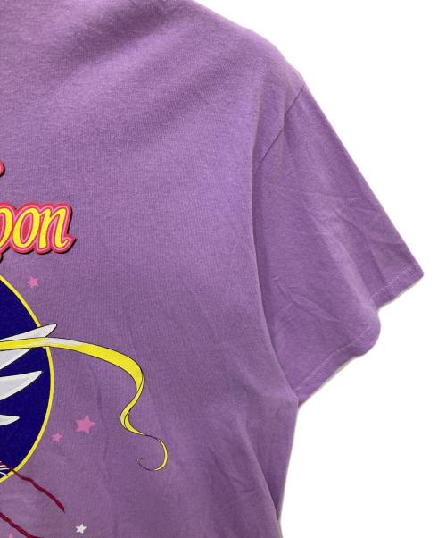 SAILOR MOON（セーラームーン）SAILOR MOON (セーラームーン) プリントTシャツ パープル サイズ:XLの古着・服飾アイテム