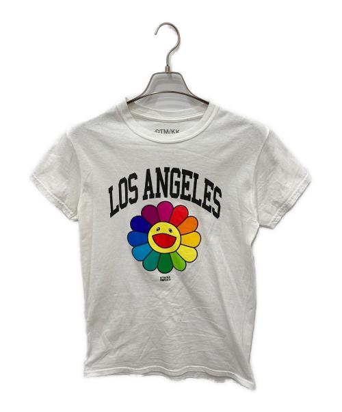Complex con（コンプレックス コン）COMPLEX CON (コンプレックス コン) プリントTシャツ ホワイト サイズ:Sの古着・服飾アイテム