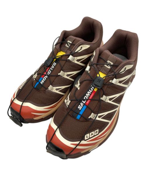 SALOMON（サロモン）SALOMON (サロモン) ローカットスニーカー ブラウン サイズ:25.5の古着・服飾アイテム