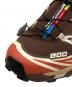 中古・古着 SALOMON (サロモン) ローカットスニーカー ブラウン サイズ:25.5：16000円