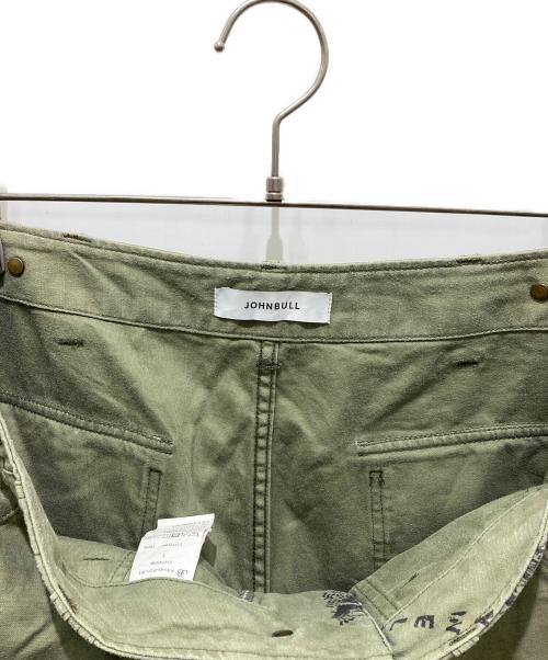 JOHNBULL（ジョンブル）JOHNBULL (ジョンブル) 13STAR ステンシル ベイカーパンツ カーキ サイズ:Lの古着・服飾アイテム