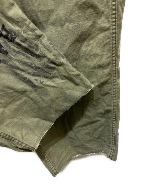 JOHNBULL（ジョンブル）JOHNBULL (ジョンブル) 13STAR ステンシル ベイカーパンツ カーキ サイズ:Lの古着・服飾アイテム
