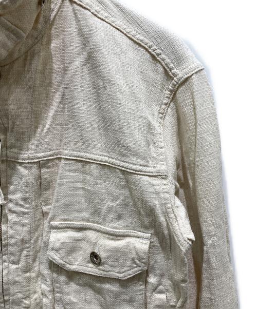 Engineered Garments（エンジニアドガーメンツ）Engineered Garments (エンジニアドガーメンツ) コットンリネンダブルポケットジャケット ベージュ サイズ:XSの古着・服飾アイテム