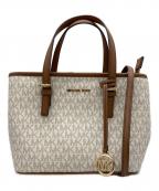 MICHAEL KORSマイケル・コース）の古着「２WAYトートバッグ」｜ブラウン