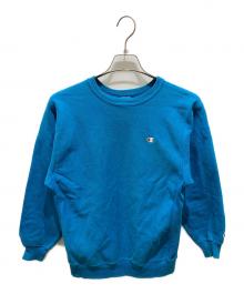 Champion REVERSE WEAVE（チャンピオン リバース ウィーブ）の古着「クルーネックスウェット」｜ブルー