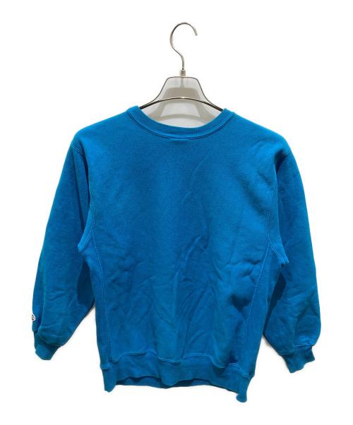 Champion REVERSE WEAVE（チャンピオン リバース ウィーブ）Champion REVERSE WEAVE (チャンピオン リバース ウィーブ) クルーネックスウェット ブルー サイズ:Lの古着・服飾アイテム