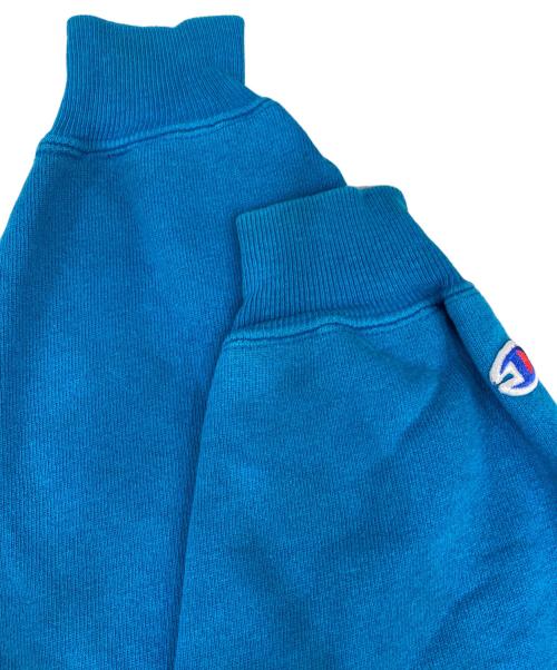 Champion REVERSE WEAVE（チャンピオン リバース ウィーブ）Champion REVERSE WEAVE (チャンピオン リバース ウィーブ) クルーネックスウェット ブルー サイズ:Lの古着・服飾アイテム