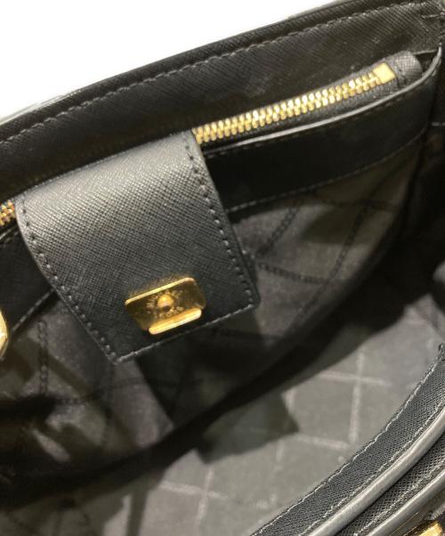 MICHAEL KORS（マイケルコース）MICHAEL KORS (マイケル・コース) 2WAYバッグ　ラージサッチェル ブラックの古着・服飾アイテム