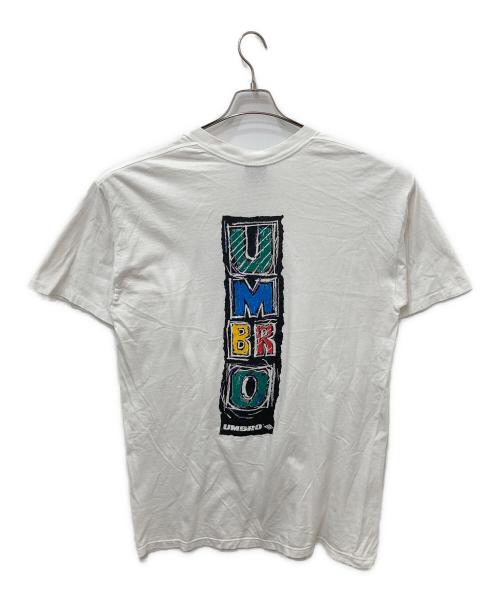 UMBRO（アンブロ）UMBRO (アンブロ) プリントTシャツ ホワイト サイズ:XLの古着・服飾アイテム