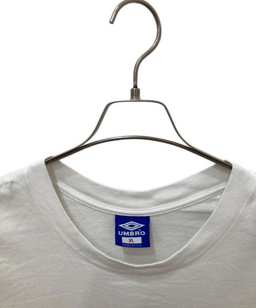 UMBRO（アンブロ）UMBRO (アンブロ) プリントTシャツ ホワイト サイズ:XLの古着・服飾アイテム