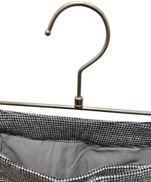 sheller（シェリエ）sheller (シェリエ) 千鳥柄パンツ グレー サイズ:Sの古着・服飾アイテム