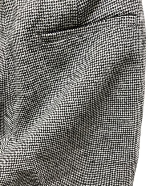 sheller（シェリエ）sheller (シェリエ) 千鳥柄パンツ グレー サイズ:Sの古着・服飾アイテム