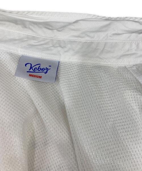 KEBOZ（ケボズ）KEBOZ (ケボズ) ダブルポケットシャツ ホワイト サイズ:Mの古着・服飾アイテム