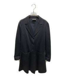 EMPORIO ARMANI（エンポリオアルマーニ）の古着「チェスターコート」｜ブラック