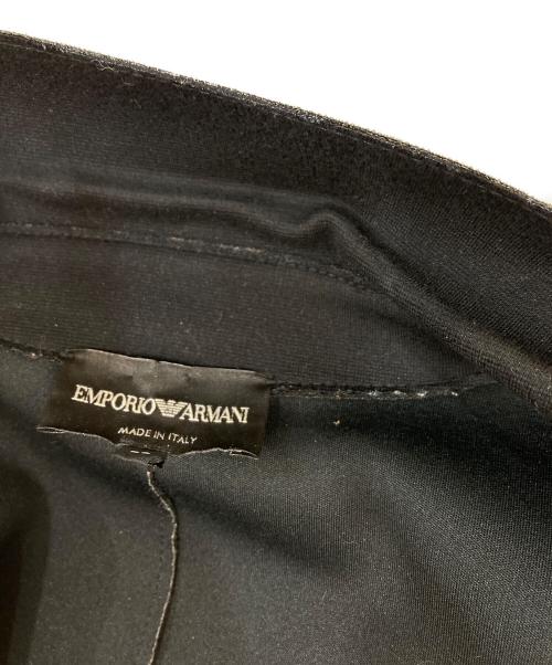 EMPORIO ARMANI（エンポリオアルマーニ）EMPORIO ARMANI (エンポリオアルマーニ) チェスターコート ブラック サイズ:42の古着・服飾アイテム