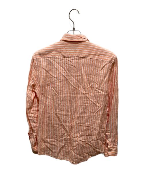 POLO RALPH LAUREN（ポロ・ラルフローレン）POLO RALPH LAUREN (ポロ・ラルフローレン) リネンシャツ オレンジ サイズ:Ｍの古着・服飾アイテム