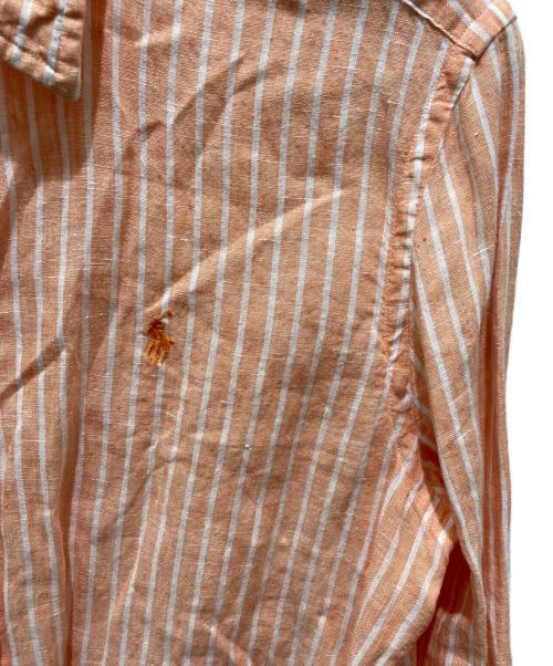 POLO RALPH LAUREN（ポロ・ラルフローレン）POLO RALPH LAUREN (ポロ・ラルフローレン) リネンシャツ オレンジ サイズ:Ｍの古着・服飾アイテム