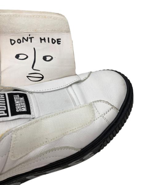 PUMA（プーマ）PUMA (プーマ) SHANTELL MARTIN ローカットスニーカー ホワイト サイズ:24.5の古着・服飾アイテム