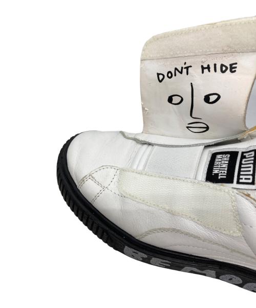 PUMA（プーマ）PUMA (プーマ) SHANTELL MARTIN ローカットスニーカー ホワイト サイズ:24.5の古着・服飾アイテム