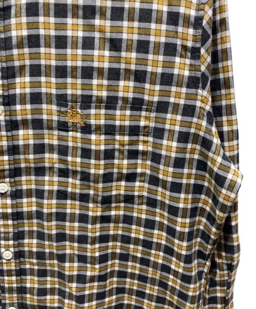 BURBERRY LONDON（バーバリーロンドン）BURBERRY LONDON (バーバリーロンドン) チェックシャツ イエロー サイズ:Lの古着・服飾アイテム